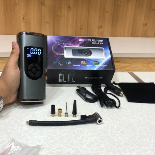 Wireless Air Pump CX-219 Rechargeable & Power Bank