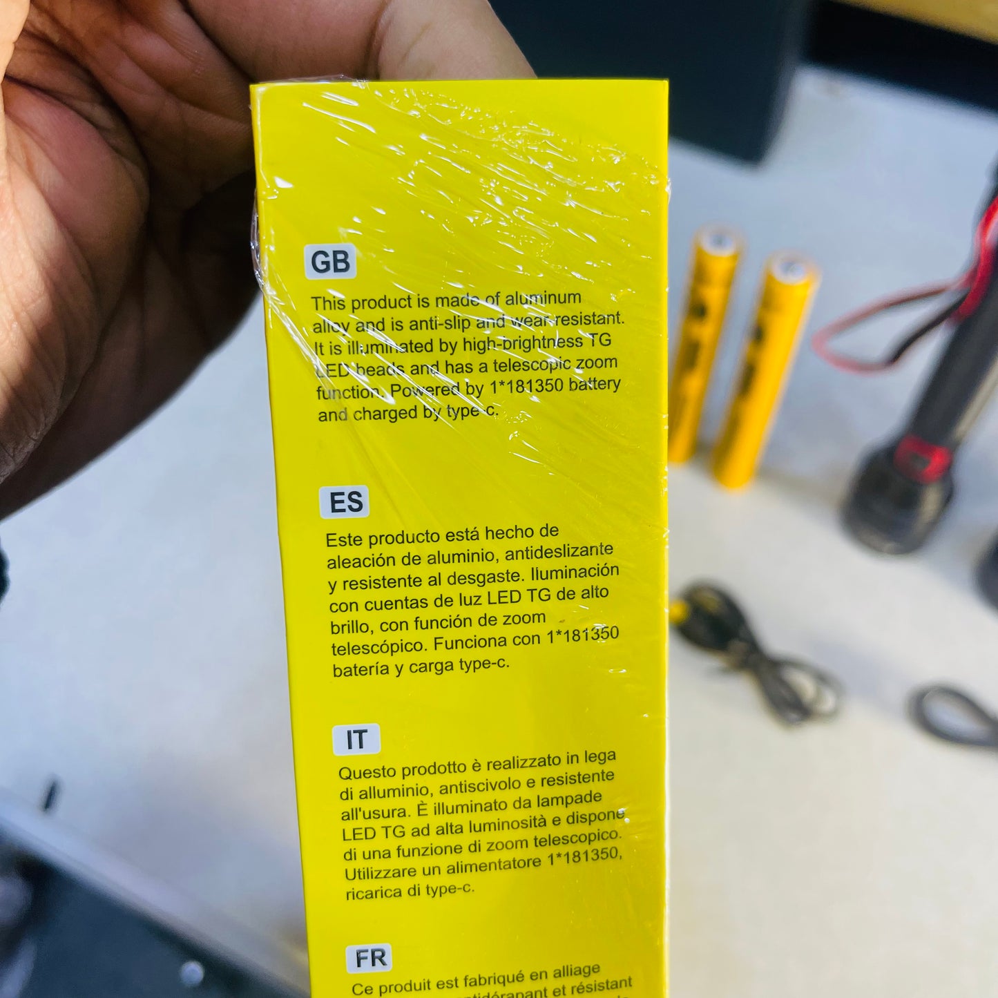 COBA Pack Of 3 COMBO Multifunctional Long Range Torches