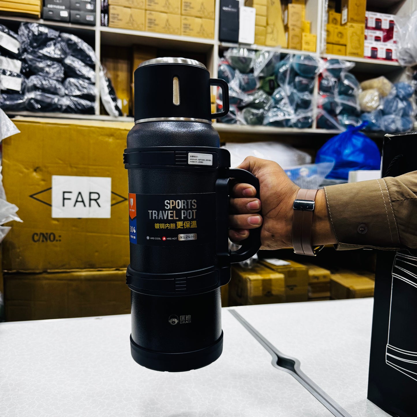 New 2L D.Kadi  Hot & Cool Insulated Thermos