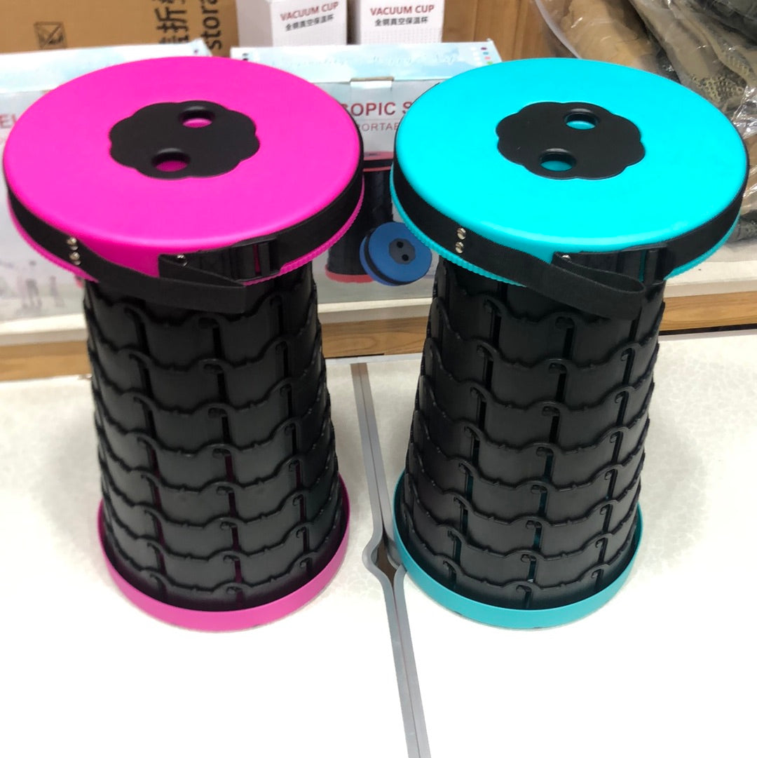 Portable Collapsible Telescopic Stool Foldable Telescopic Stool