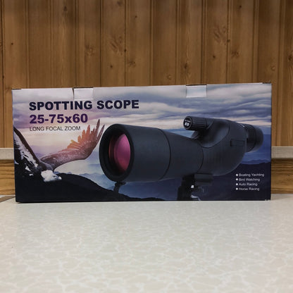 Bushnell 25-75x60 Monocular Spotting Scope Black