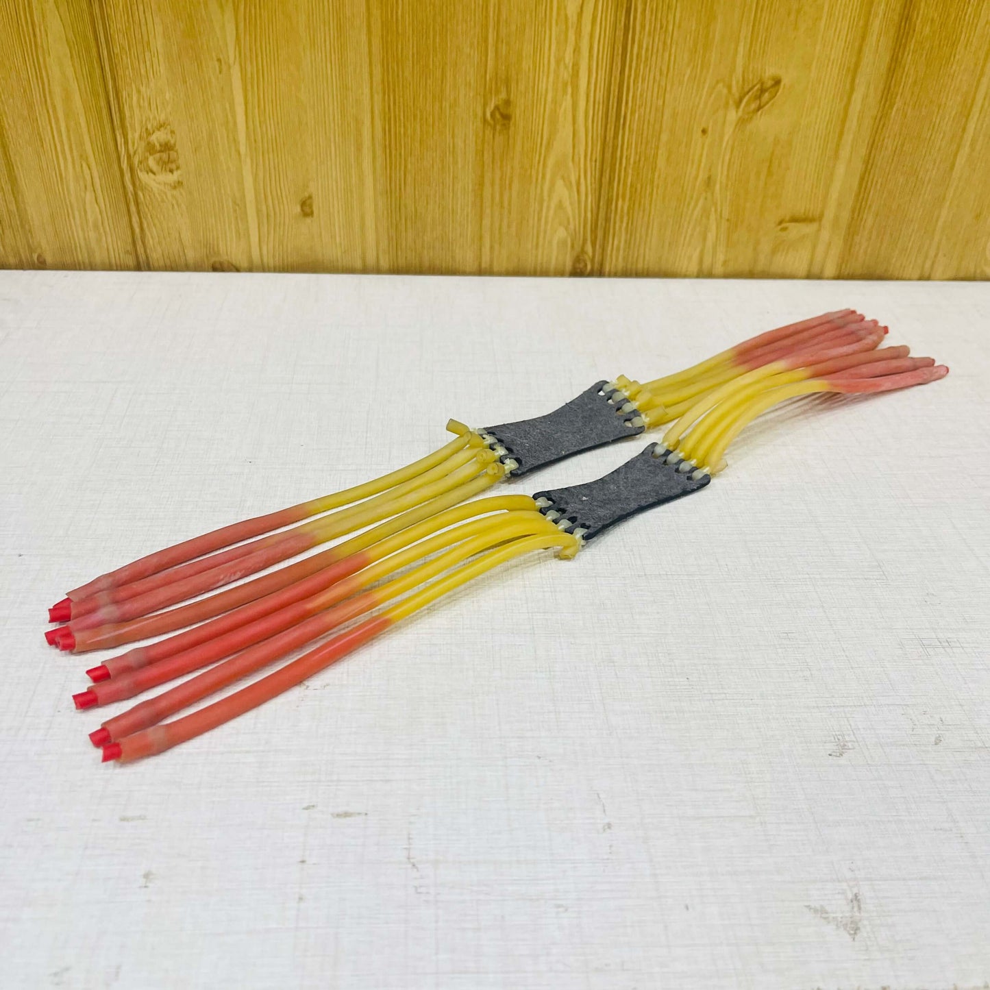 Pack Of Two Rubber Band 4 point For Big Gun Type Hunting Slingshot