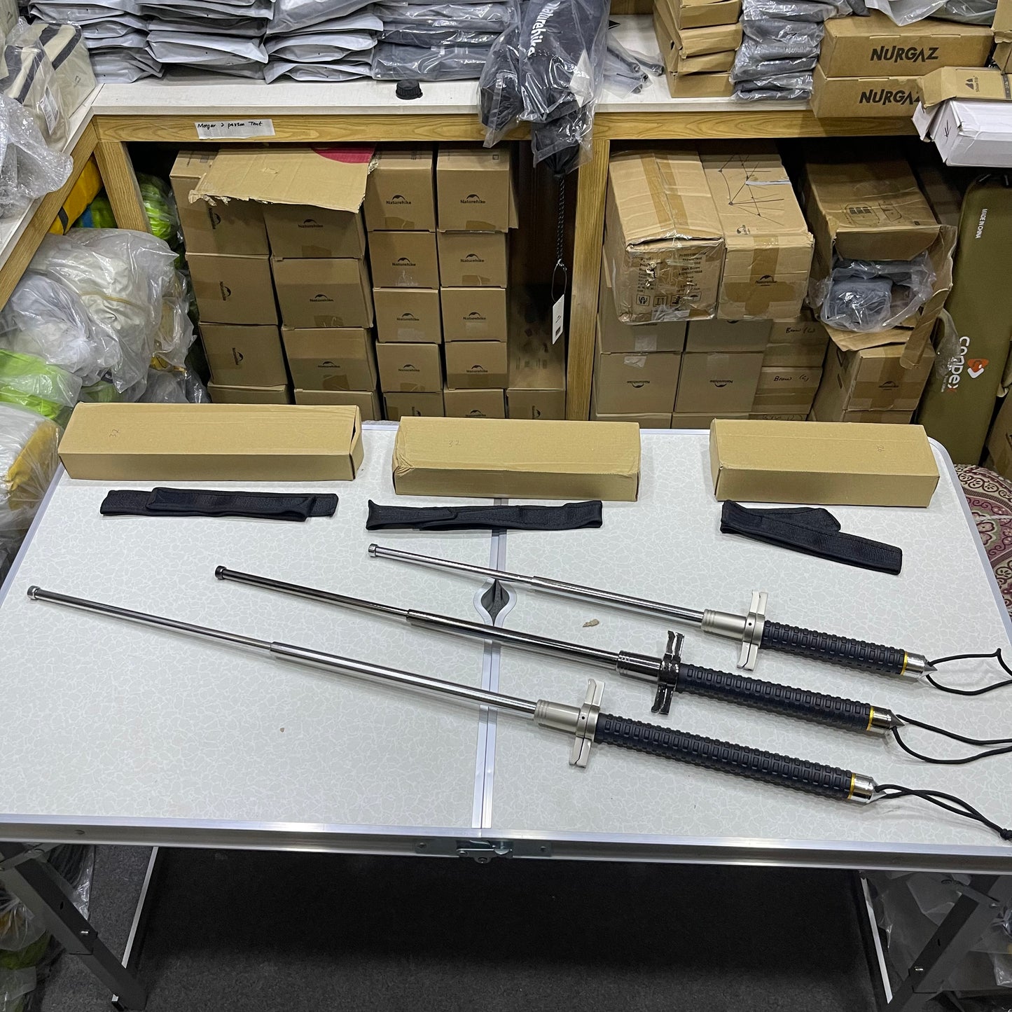 New Tactical Extendable Emergency Self-Defense Rod