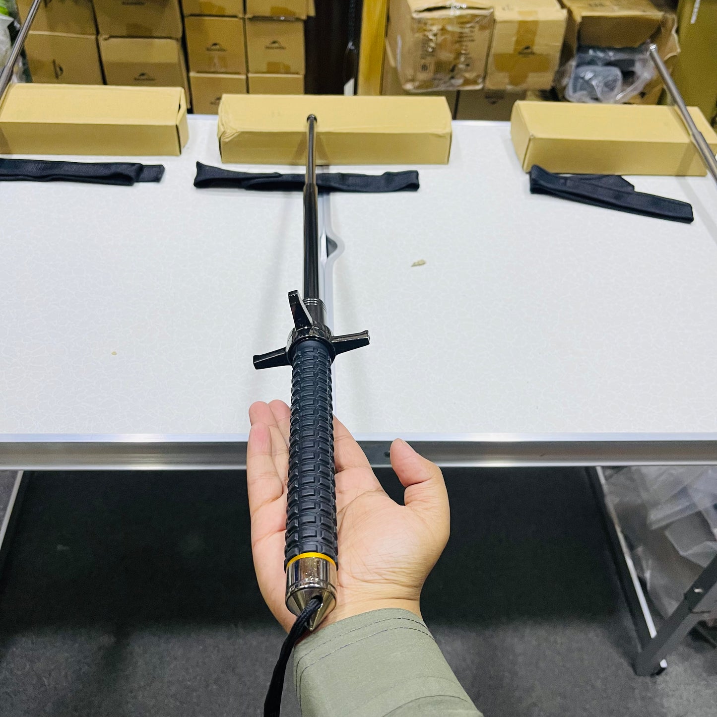 New Tactical Extendable Emergency Self-Defense Rod