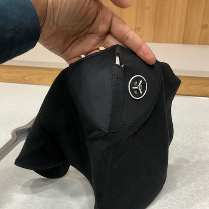 Unisex Motorcycle Warm Mask & Neck Warmer (BLACK)