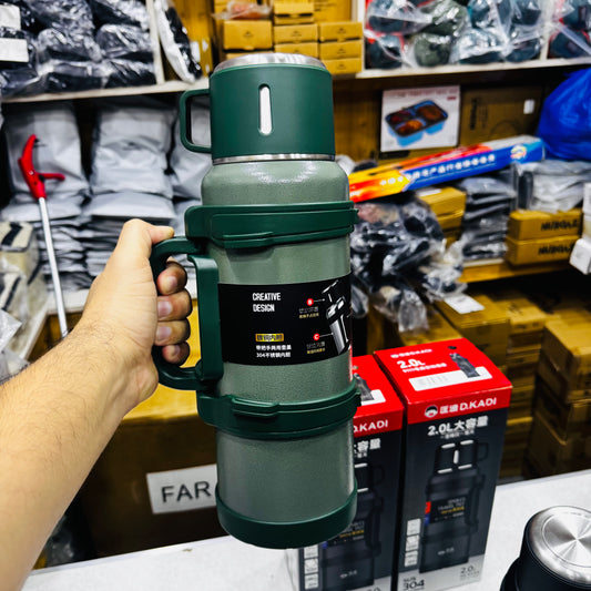 New 2L D.Kadi  Hot & Cool Insulated Thermos