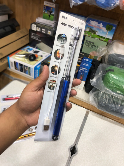 2 PCS SET ARC BBQ Lighter USB Rechargeable