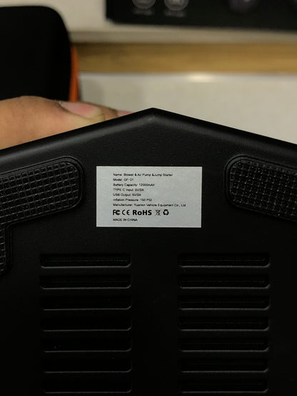 Potable 6 In 1 Jump Starter+Air Compressor & Powerbank GF01