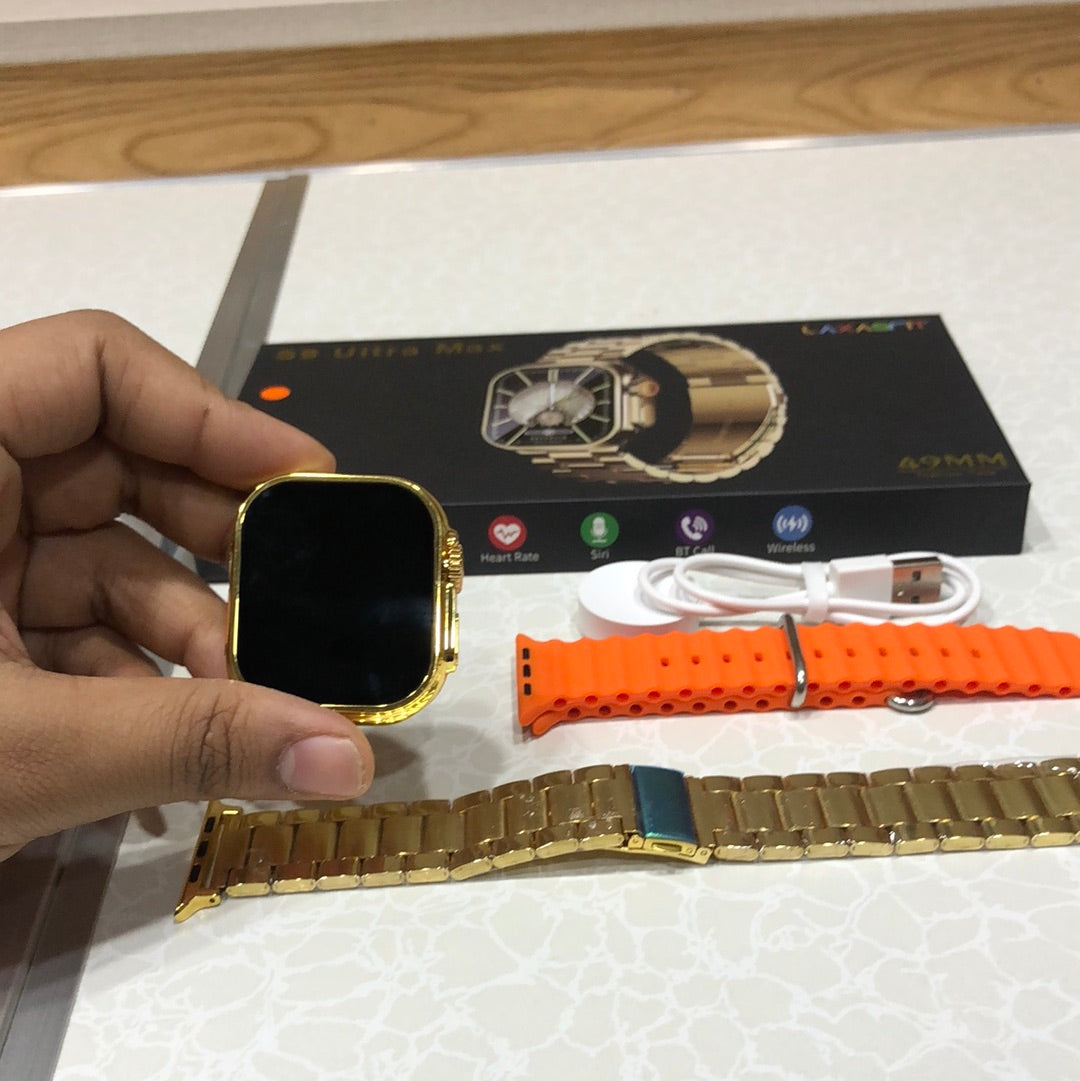 S9 Ultra Max 24K Gold Edition Smart Watch