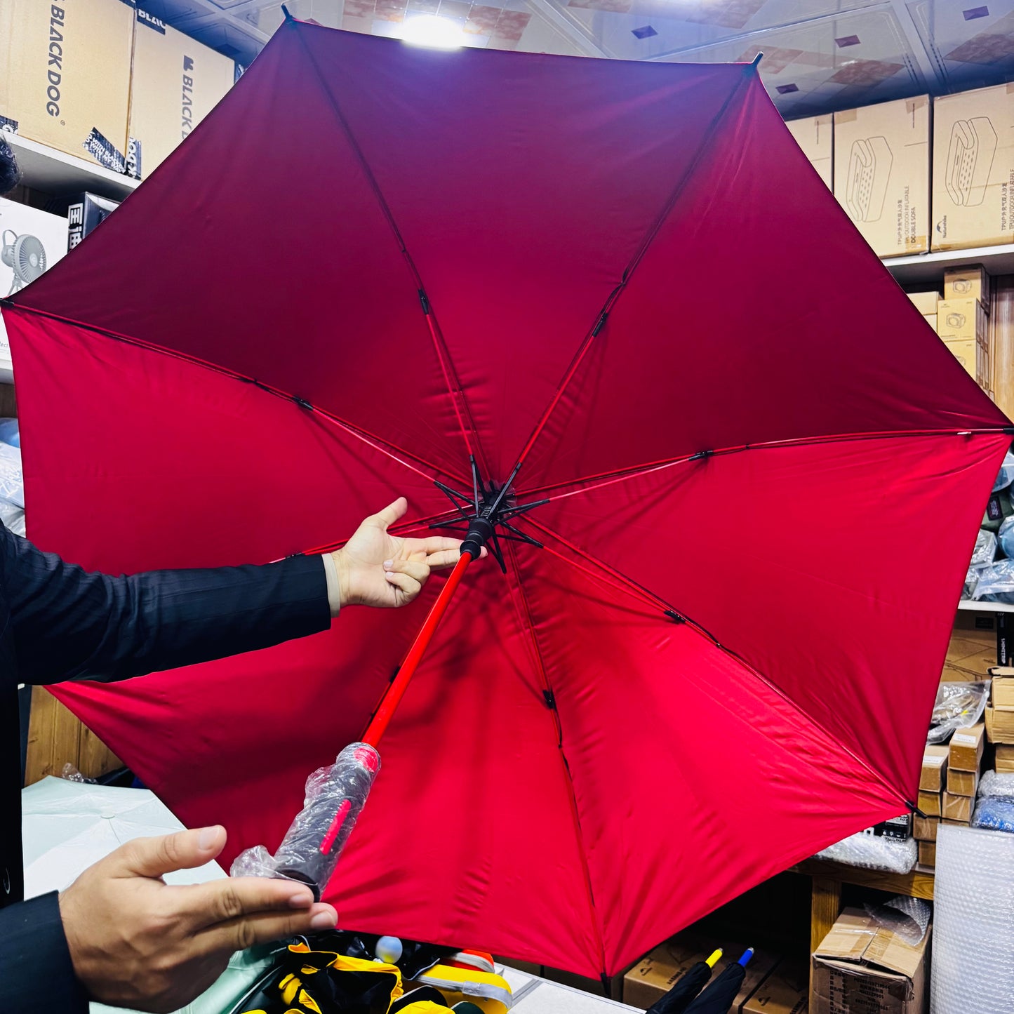 BMW Big Size Outdoor Folding Automatic Umbrella 2-3 Persons