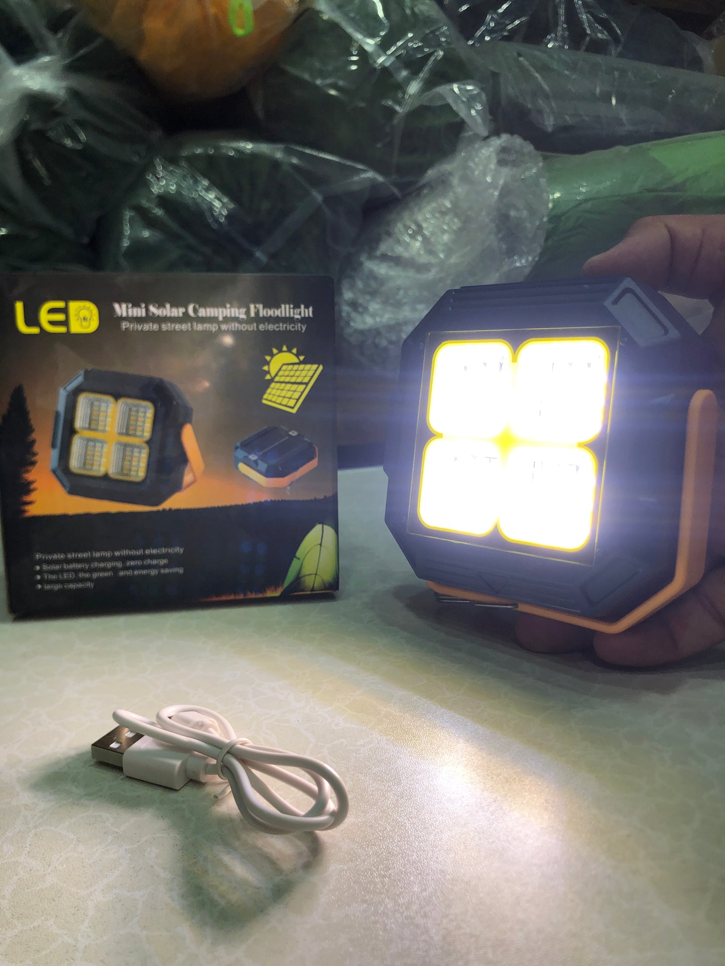 Led solar Working light