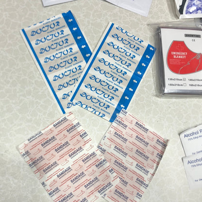 18 in 1 Portable Travel First Aid Kits For Home Outdoor Sports