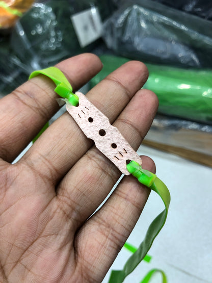 5Pcs Latex Thickened Slingshot  Flat Rubber Band 1mm