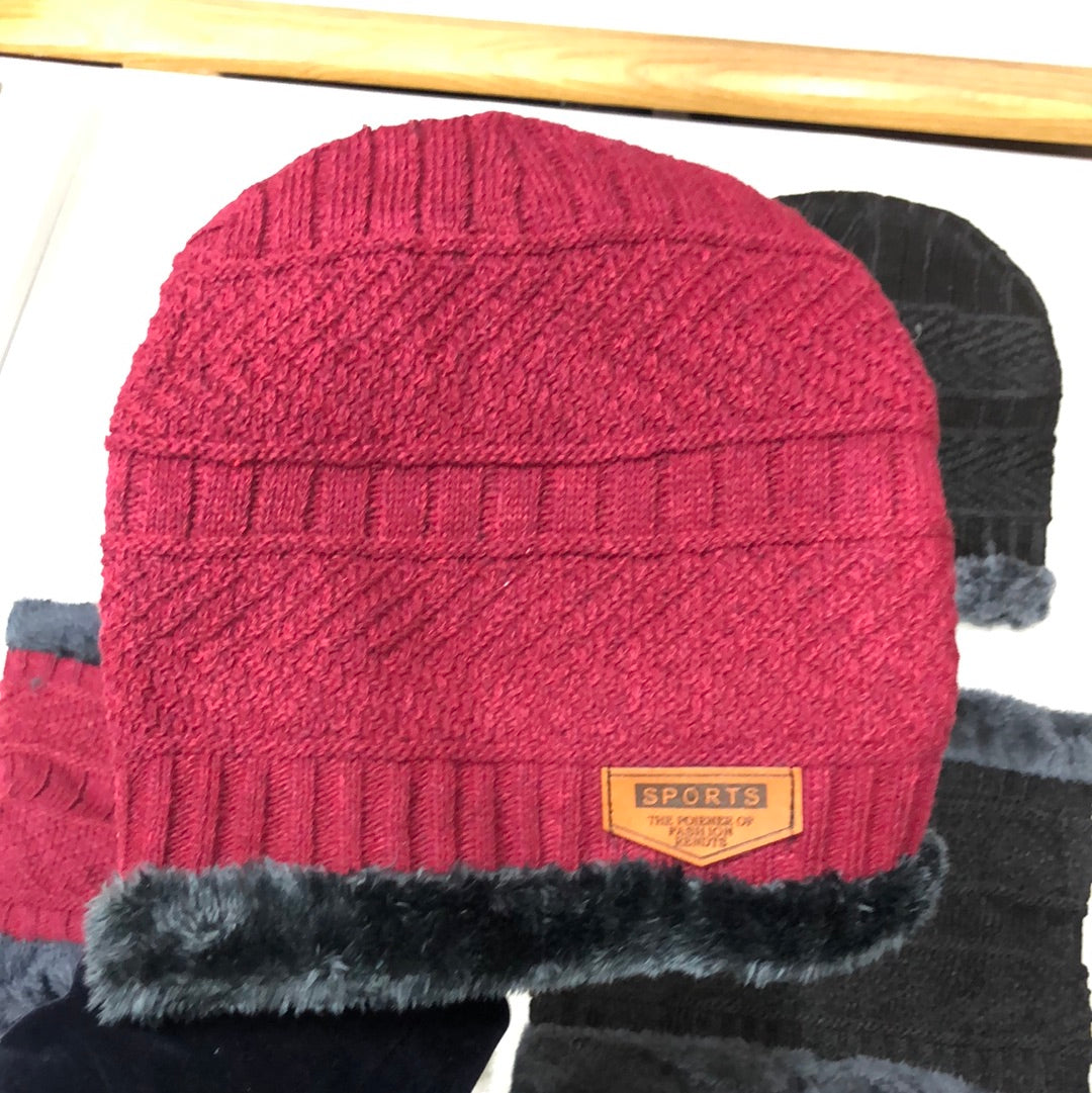 Hat & Neck warmer Winter Cap(unisex)