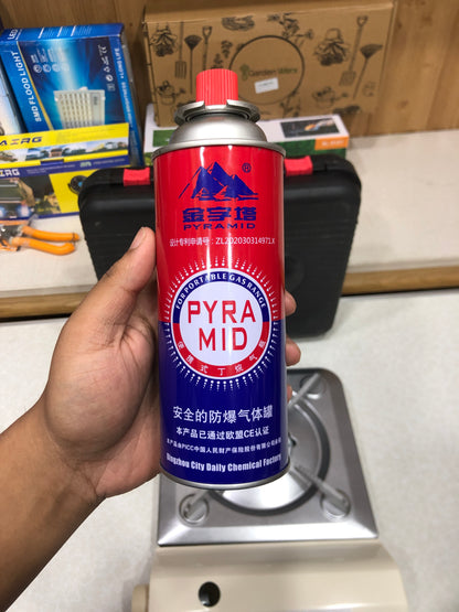 FooYoo 3.5KW Portable Outdoor Picnic Suitcase Gas Stove with Can