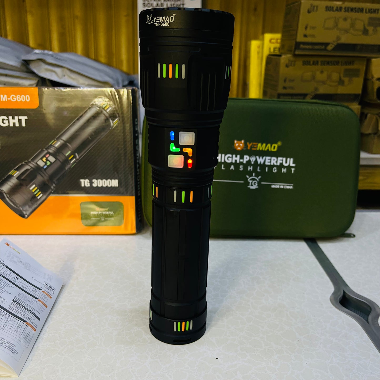 YEMAO ULTRA POWERFUL LONGRANGE FLASHLIGHT