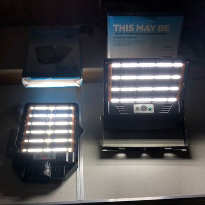 300W/200W New double side solar panel Design Solar Floodlight Outdoor