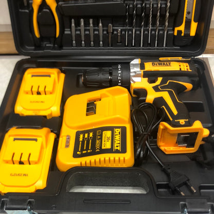 35Pcs Dewalt Multifunctional 36V High Speed Portable Cordless Drill Kit For Home Use
