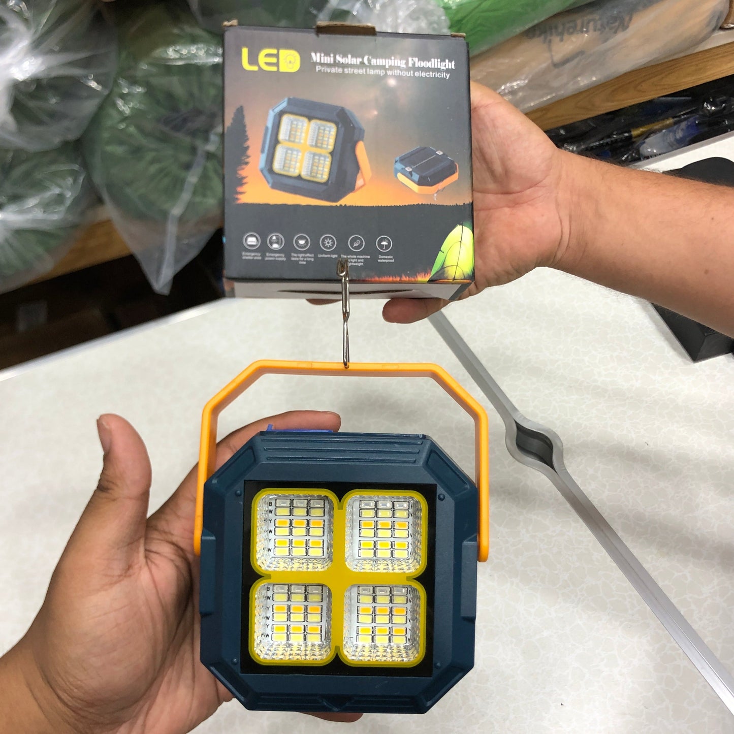 Led solar Working light