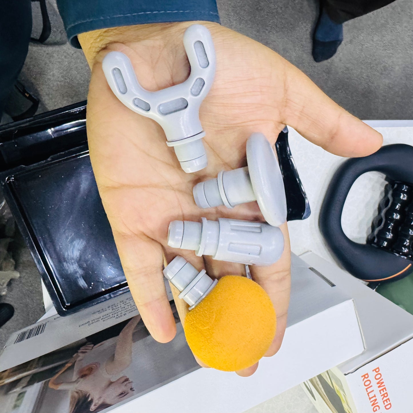 MDHL U-Shaped Back Massager Gun