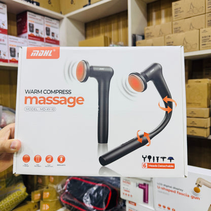 MDHL 2 in 1 Warm Compress Massager Gun