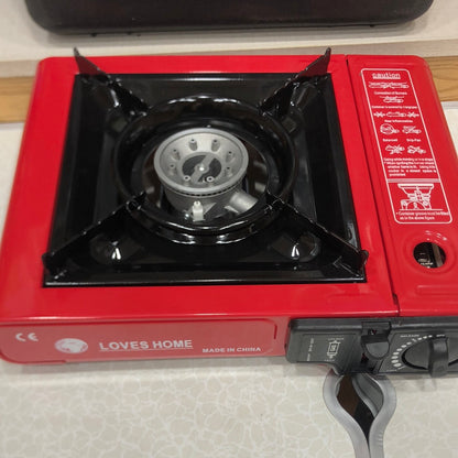 Outdoor Gas Stove with Suitcase (With Butane Can)
