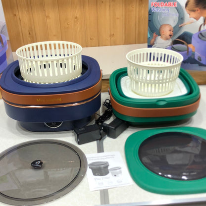 Mini Folding Portable Washing Machines with Centrifuge Dryer