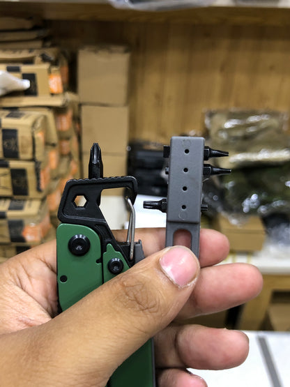 New 16-in-1 Multi-Functional EDC Survival Plier Tool