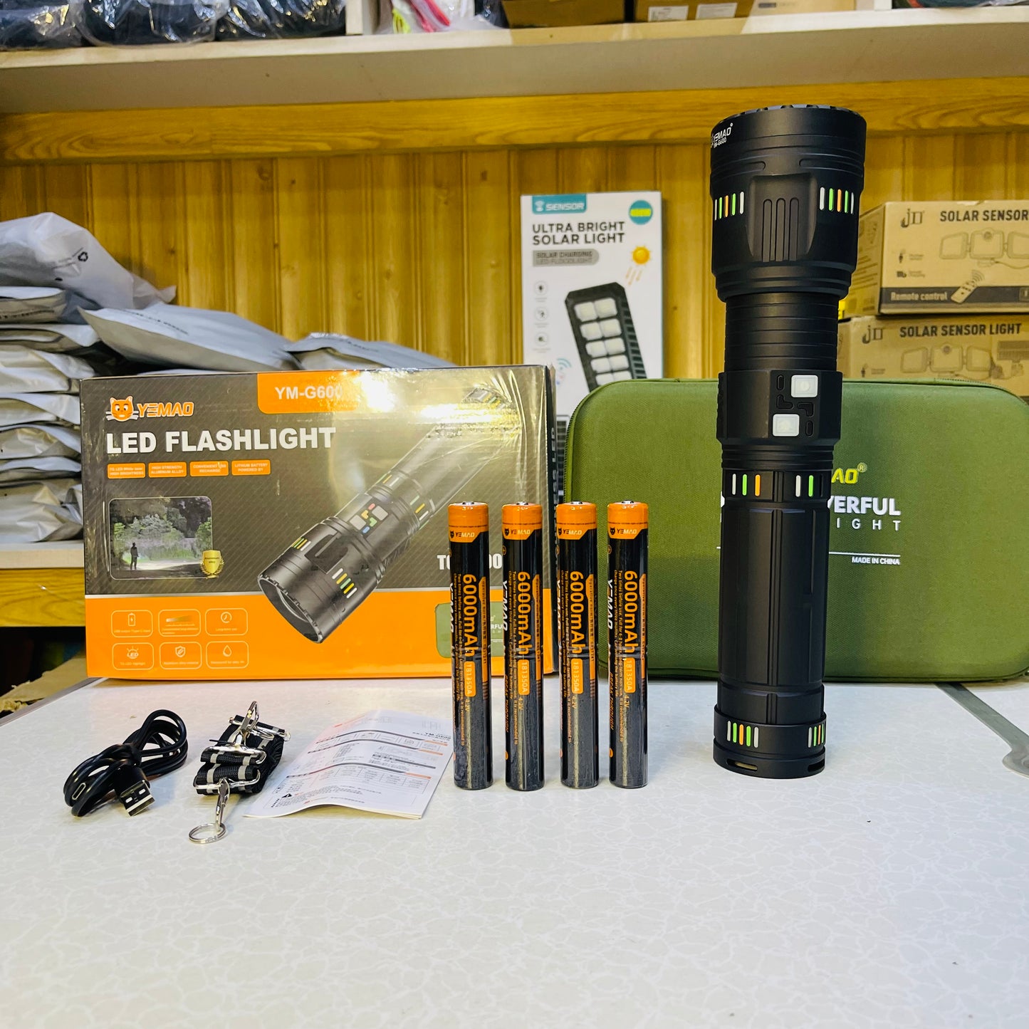 YEMAO ULTRA POWERFUL LONGRANGE FLASHLIGHT
