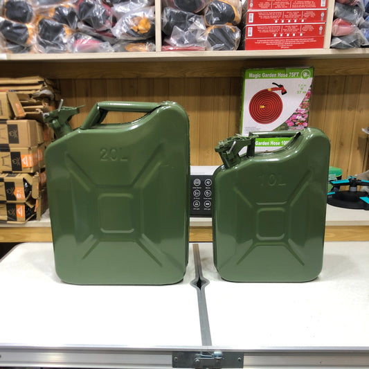 Portable Jerry Can 10L / 20L Capacity, Emergency Fuel Container