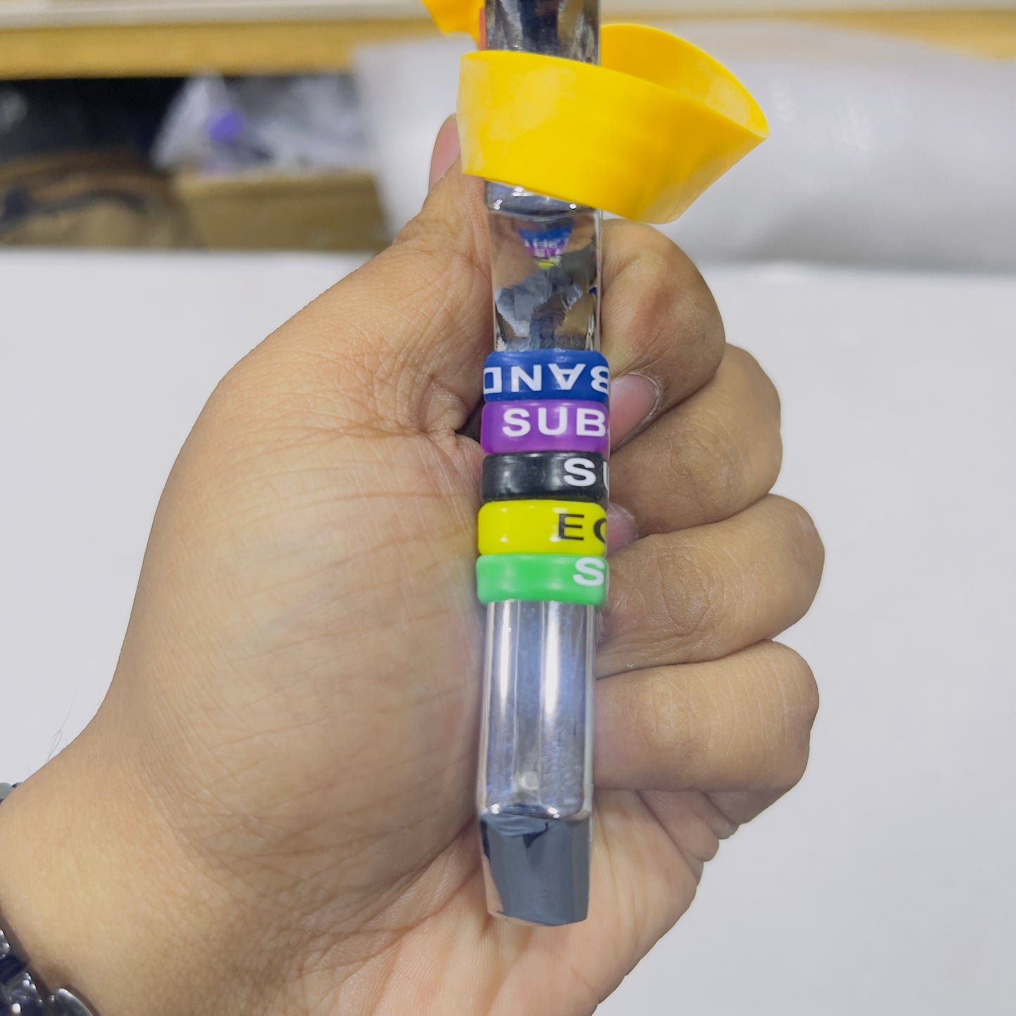 New Round Ring Rubber Design Alloy Slingshot