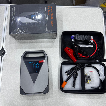 High Power 4-in-1 Multifunctional Jump Starter With Inflator and Power Bank LD-12