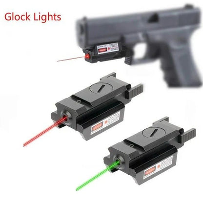 Square Red Laser Sight for pistol