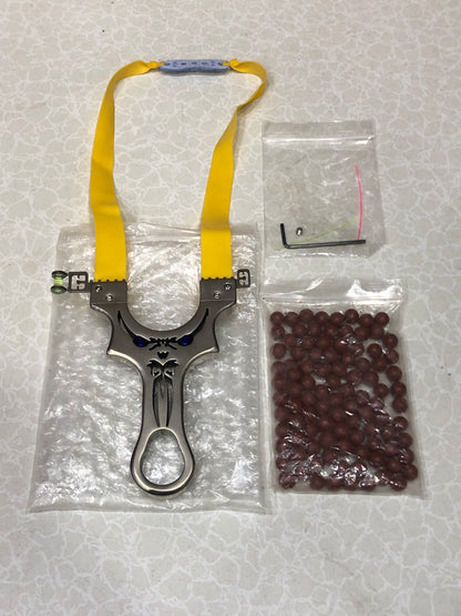 New Devil Eye Stainless Steel Outdoor Hunting Slingshot