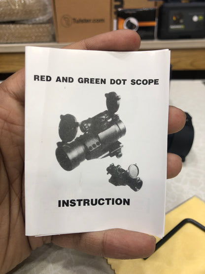 M3 Tactical Optical Green / Red Dot Sight