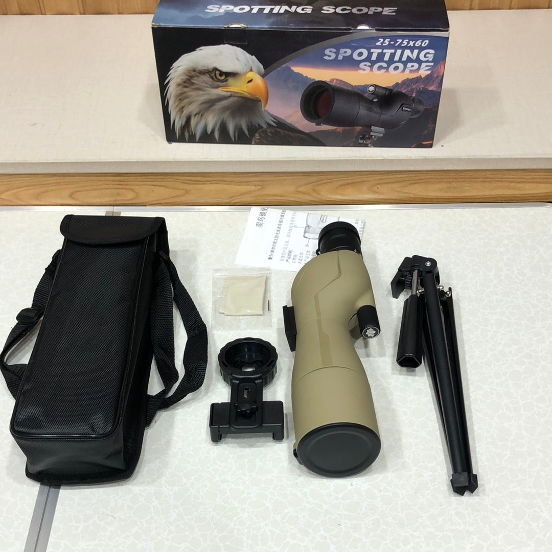 LANDVIIEW 25-75x60 HD Spotting Scope Powerful Zoom Telescope