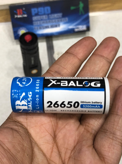 X Blog P90 Bullet Powerful Flashlight JDH-S16-P90