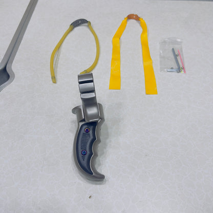 VULCRON PRO Premium Metal High-Strength Dual Rubber Alloy Hunting Slingshot