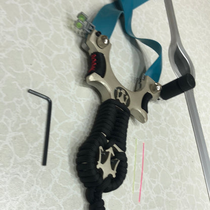 W Black Hunting Slingshot With Laser Sight