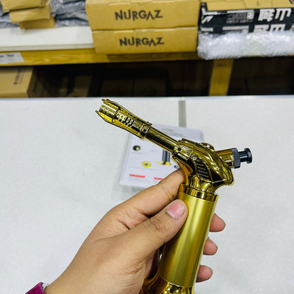 New Ignition Refillable Jet Flame Cigar Lighter AT-703