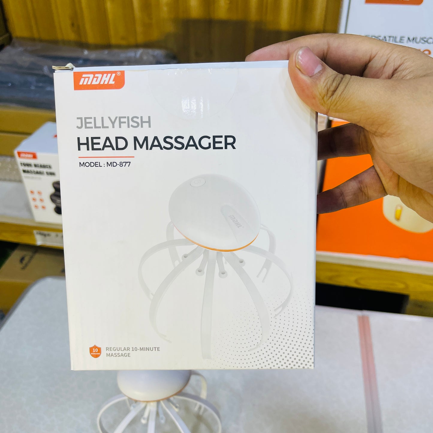 MDHL High Performance Octopus Head Massager