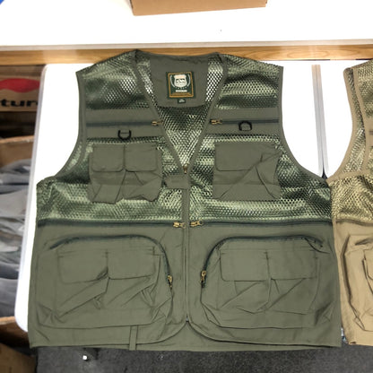 Tactical Men's Military Mesh Multi Pocket Summer Vest