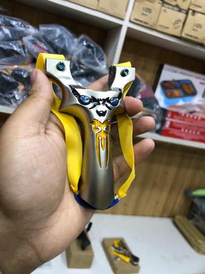 New Heavy Steel Dragon Eye Hunting Slingshot With Laser Sight