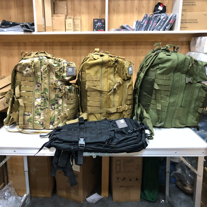 50L Large Capacity Army Military Tactical Backpack