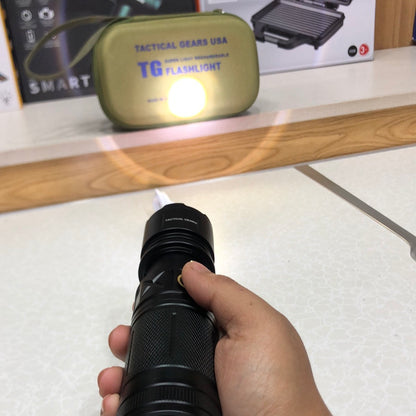 TG P90 Super Bright Rechargable Torch