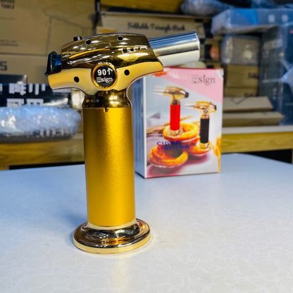 New 1300°c High Flame Premium Refillable Jet Lighter iSign 901