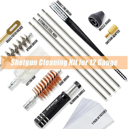 10 in 1 Universal Brush Cleaning Kit For M4 & 12 Gauge Shotgun