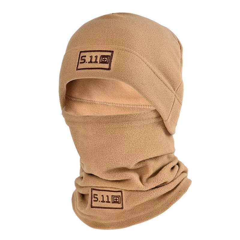5.11 Thickened Fleece Winter Hat with Neck cover