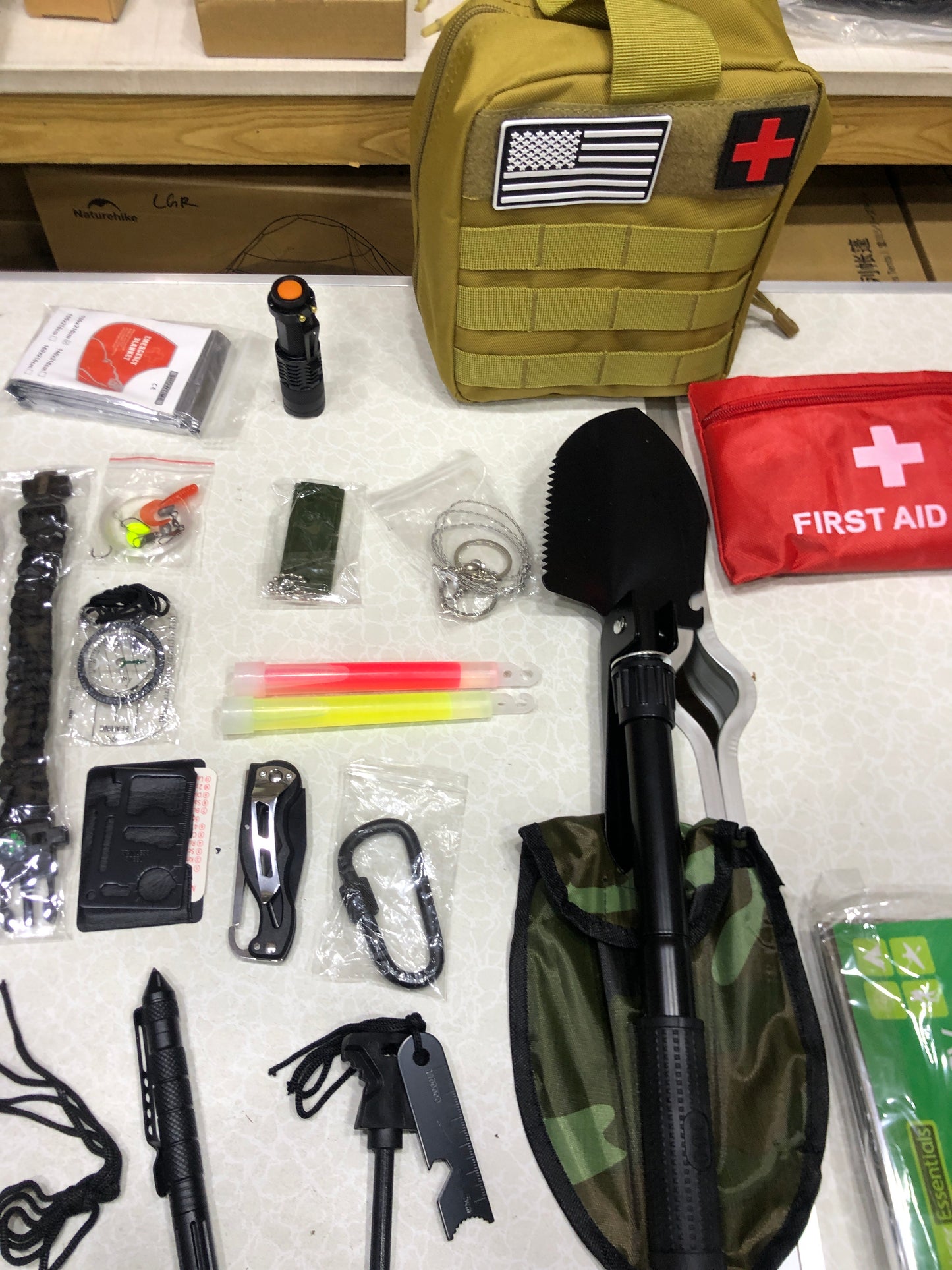 Heavy Duty Emergency All In One Survival First Aid Kit
