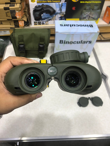 BOSTRON 10x50 Binocular With Compass Commander Race Edition
